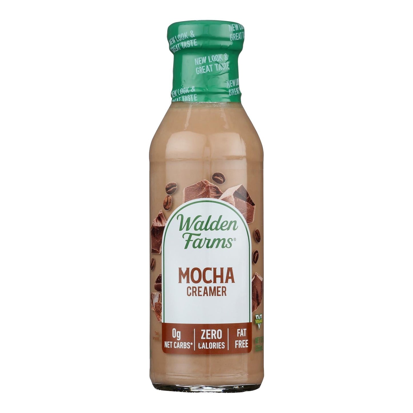 Walden Farms Sugar-Free Mocha Coffee Creamer, 12 fl oz (Pack of 6)