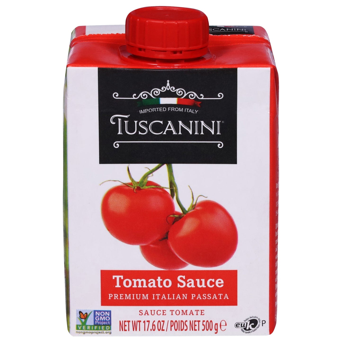 Tuscanini Passata Tomato Sauce, 17.6 Oz (Pack of 12)