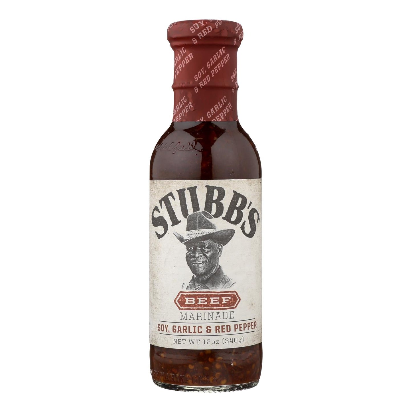 Stubb's Beef Marinade, 12 oz (Pack of 6) | Authentic Texas Flavor