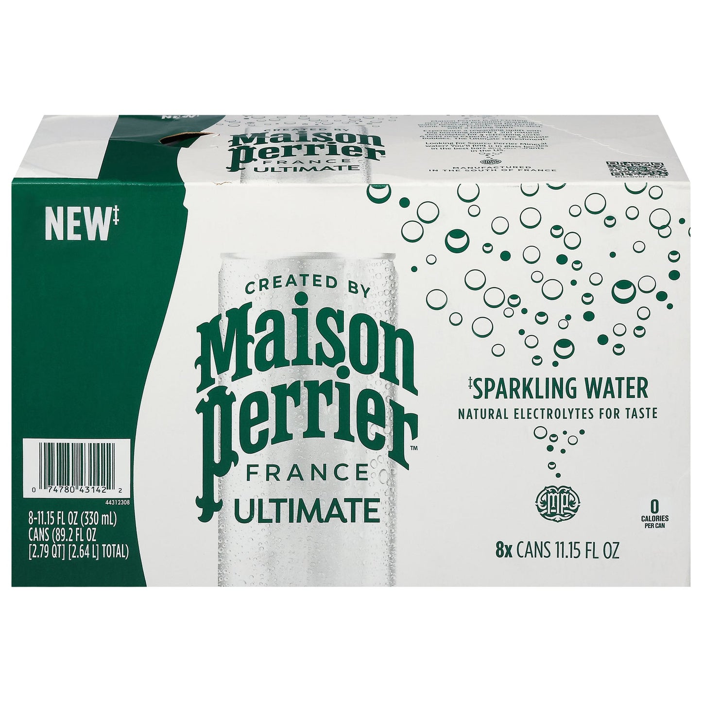 Maison Perrier Unflavored Sparkling Water - 3 x 8/11.15oz