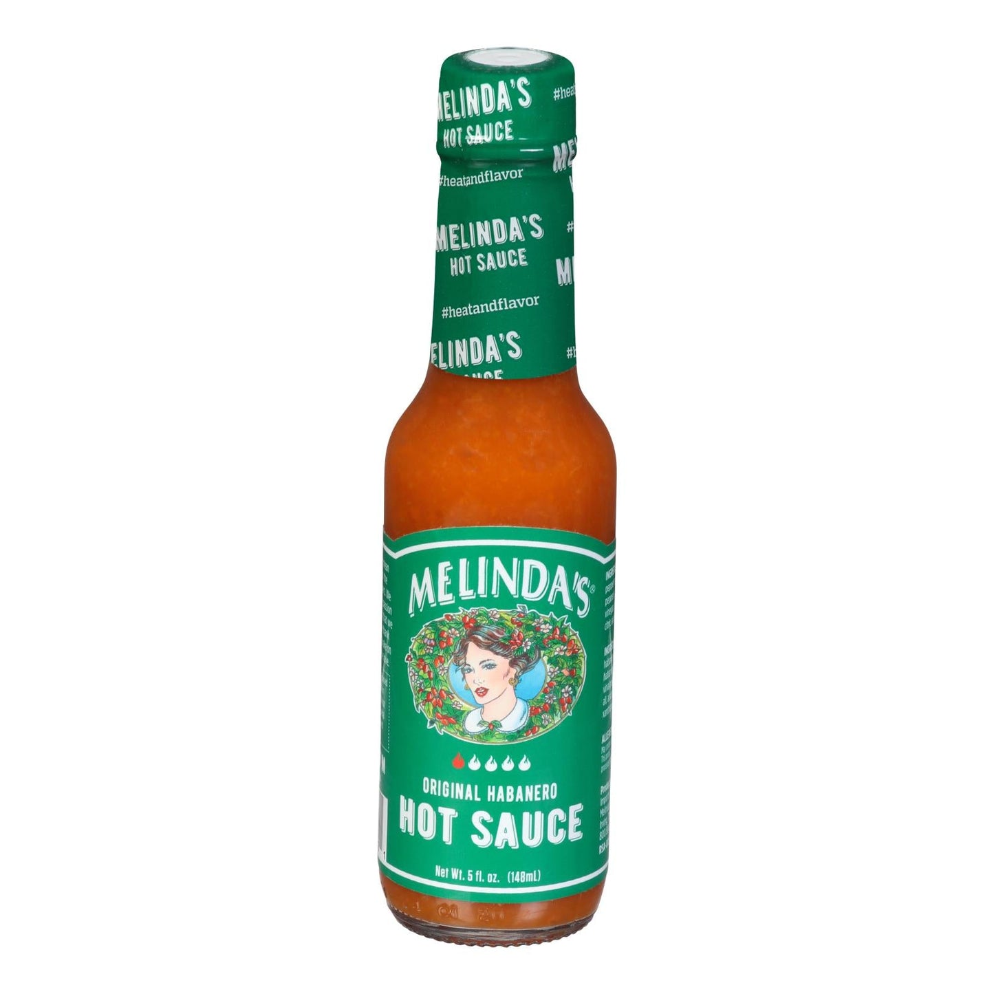 Melinda's Original Habanero Hot Sauce - 12 x 5 Oz - Case Pack