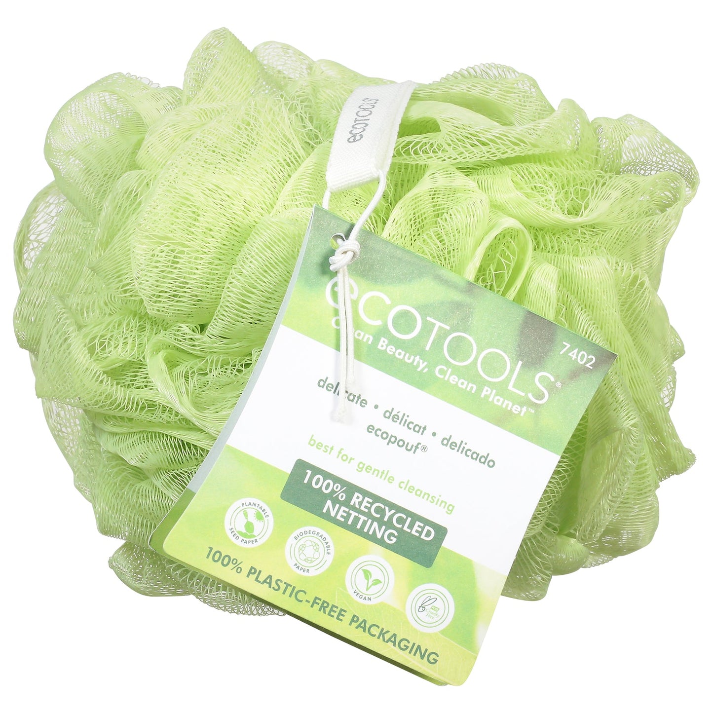 EcoTools Ecopouf Delicate Bath Sponge, 6-Pack
