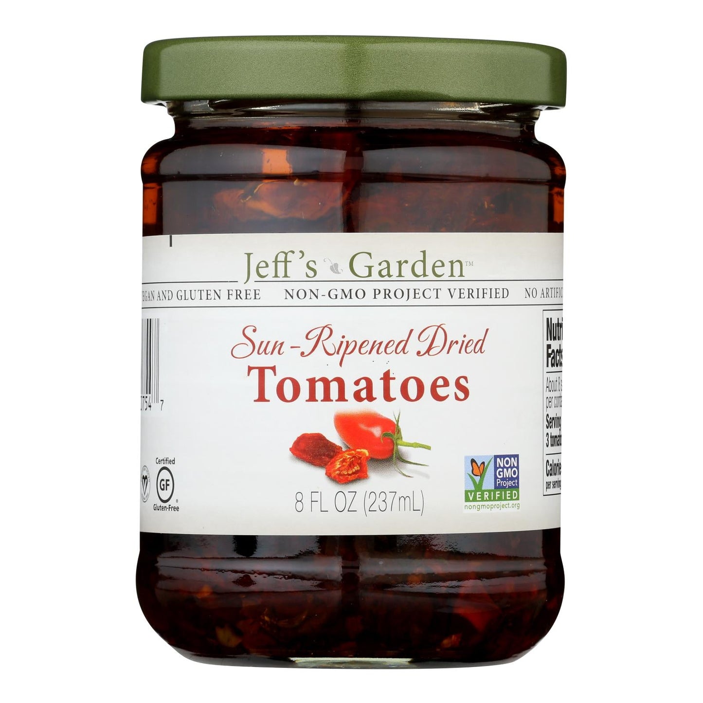 Jeff's Natural Tomato Sauce, 8 oz (Pack of 6) - All Natural, Unsweetened
