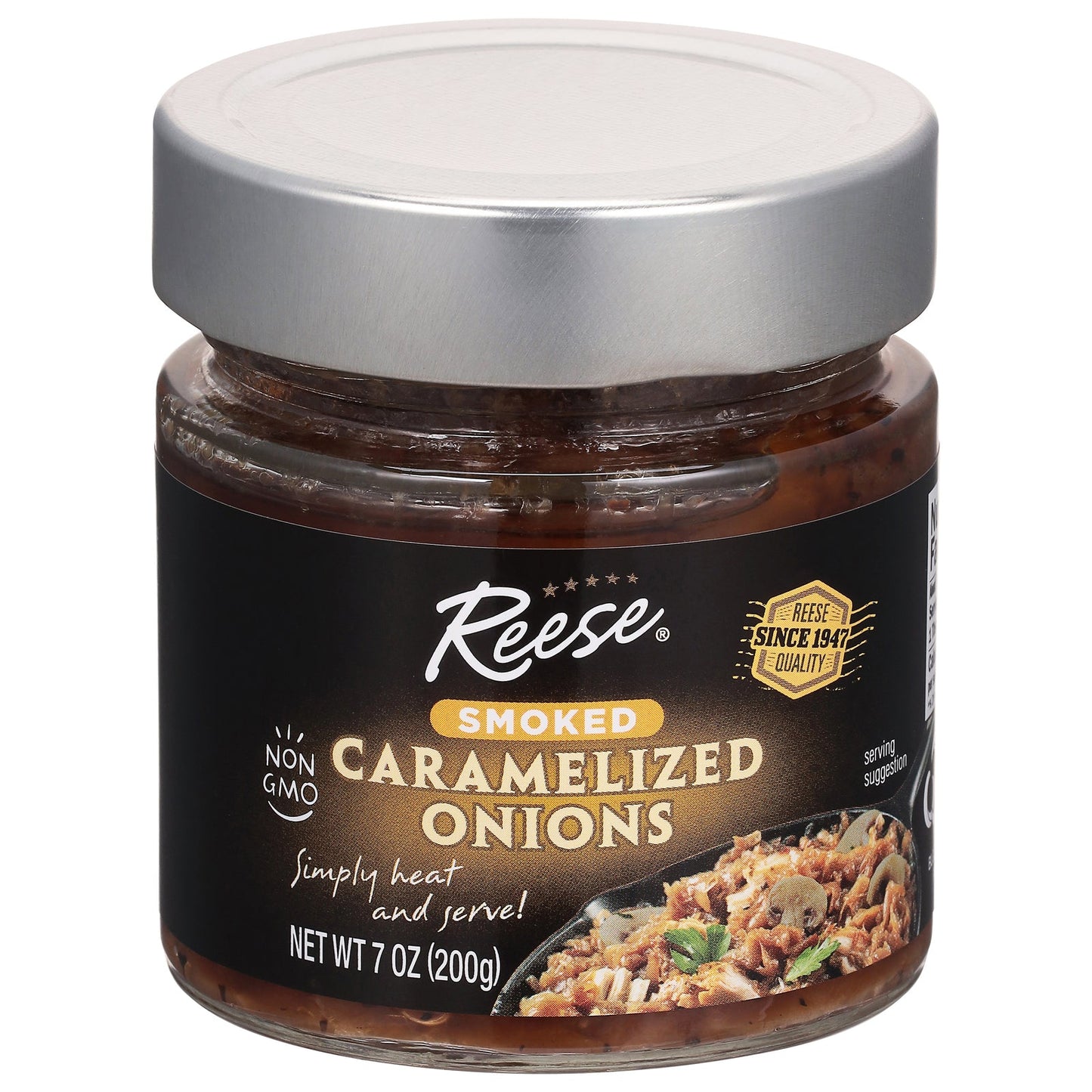 Reese Caramelized Onion Smoked Sausage - 7 oz. Links - 6 Count