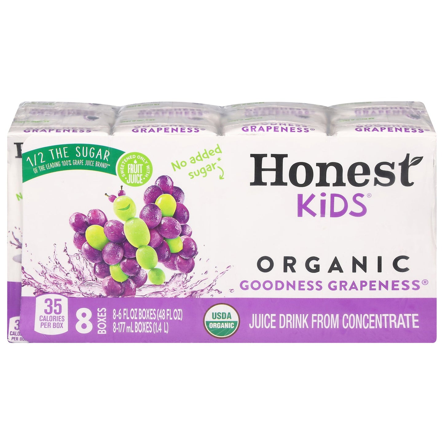 Honest Kids Good Grape Juice , 5-8 fl oz, 6-Count