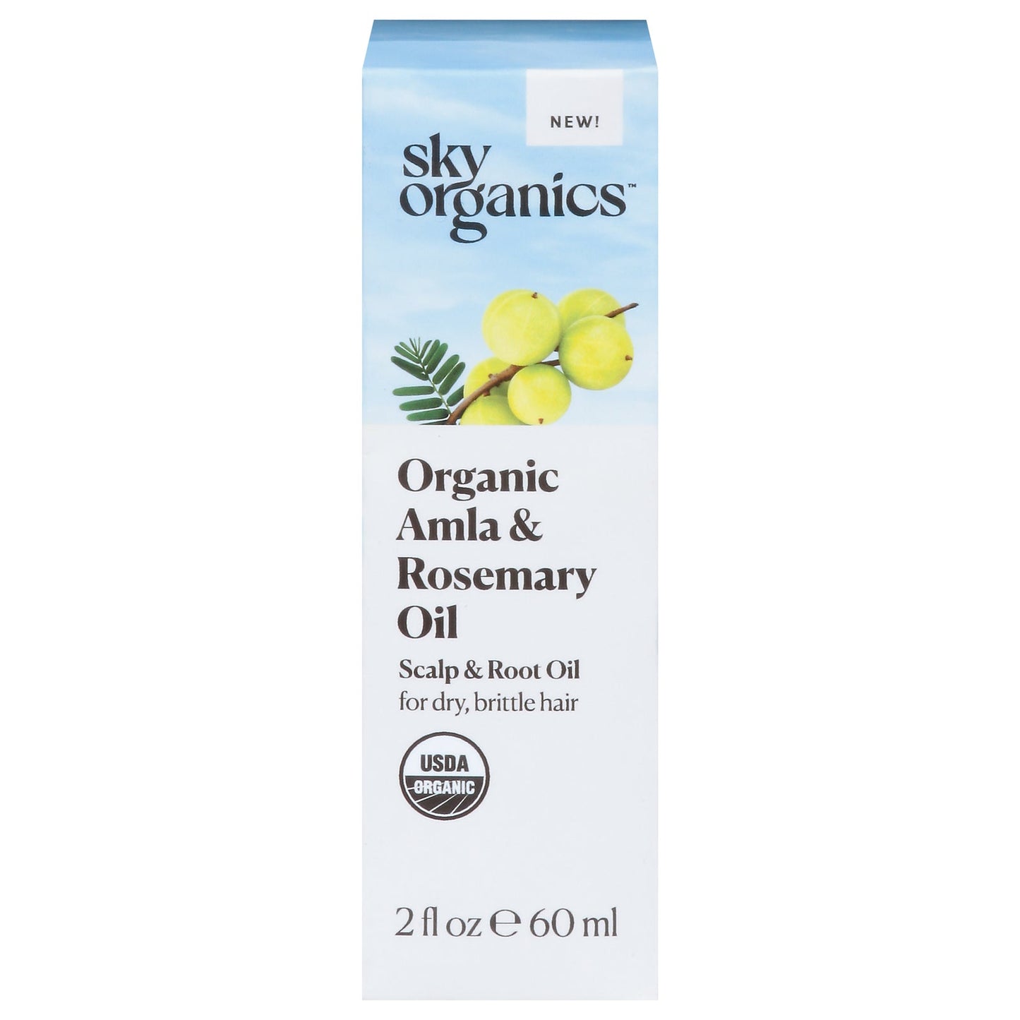 Sky Organics Scalp Oil: Amla & Rosemary - 2 fl oz