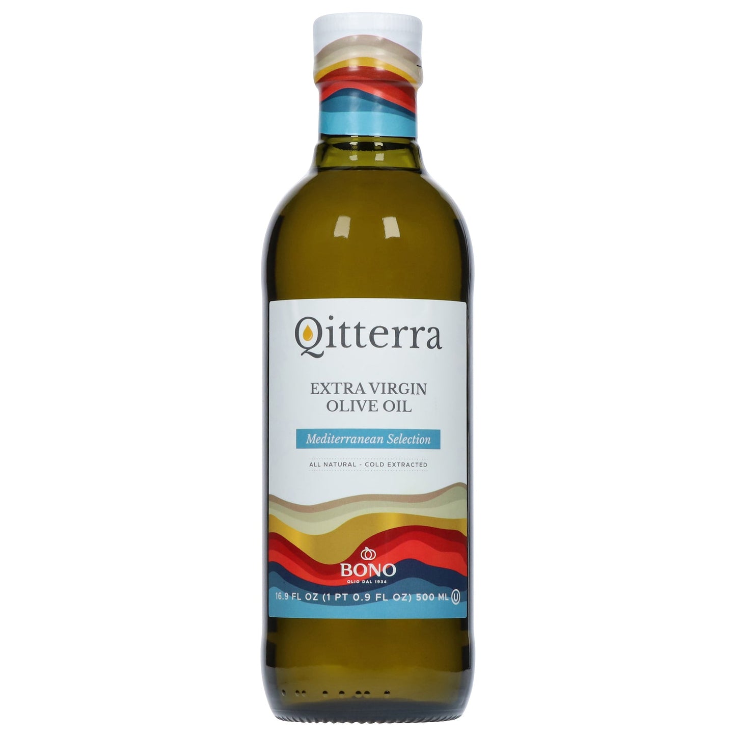 Bono Evoo Mediterranean Olive Oil - 6 x 16.9 fl oz - Extra Virgin