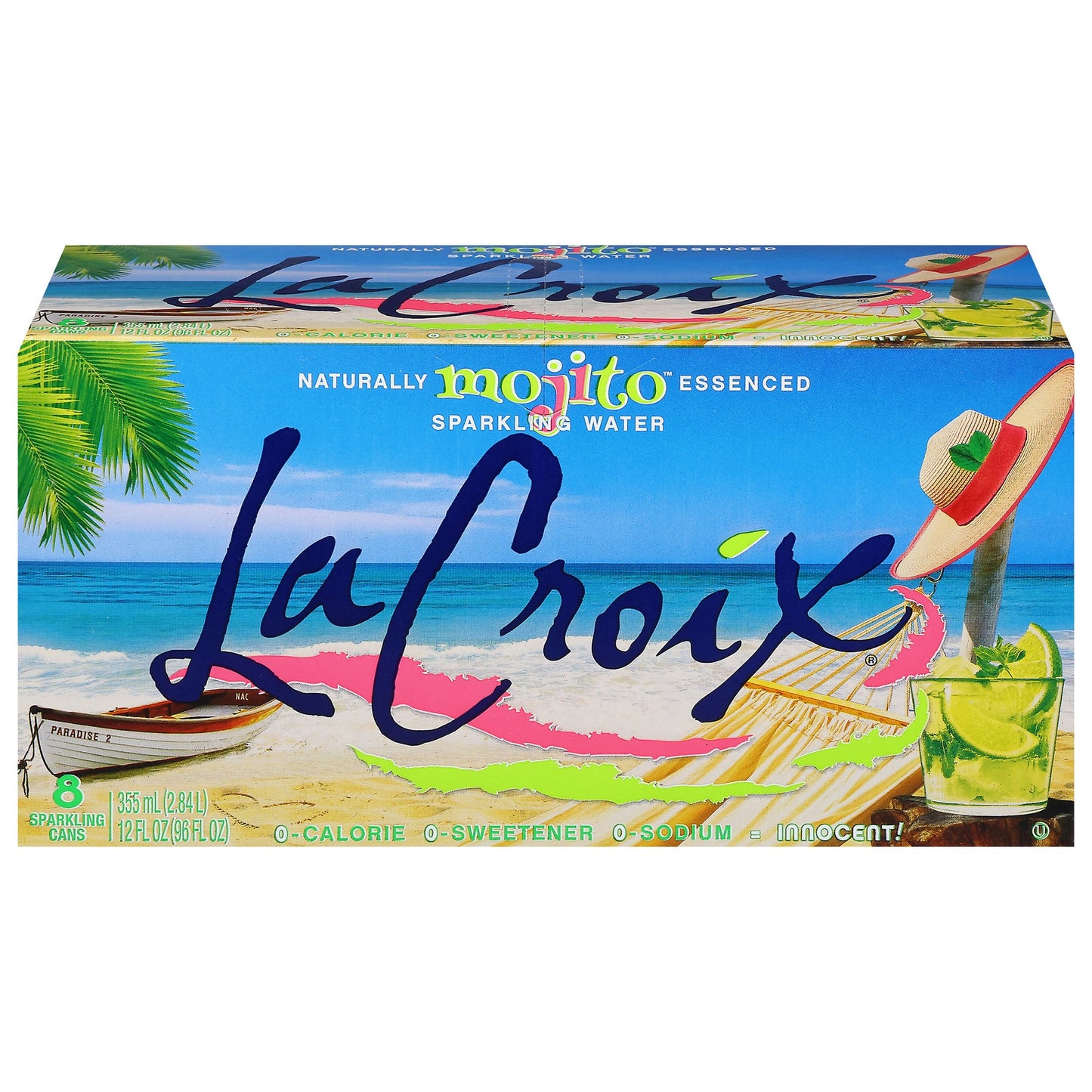 La Croix Mojito Sparkling Water - 3 Cases of 8/12 fl oz