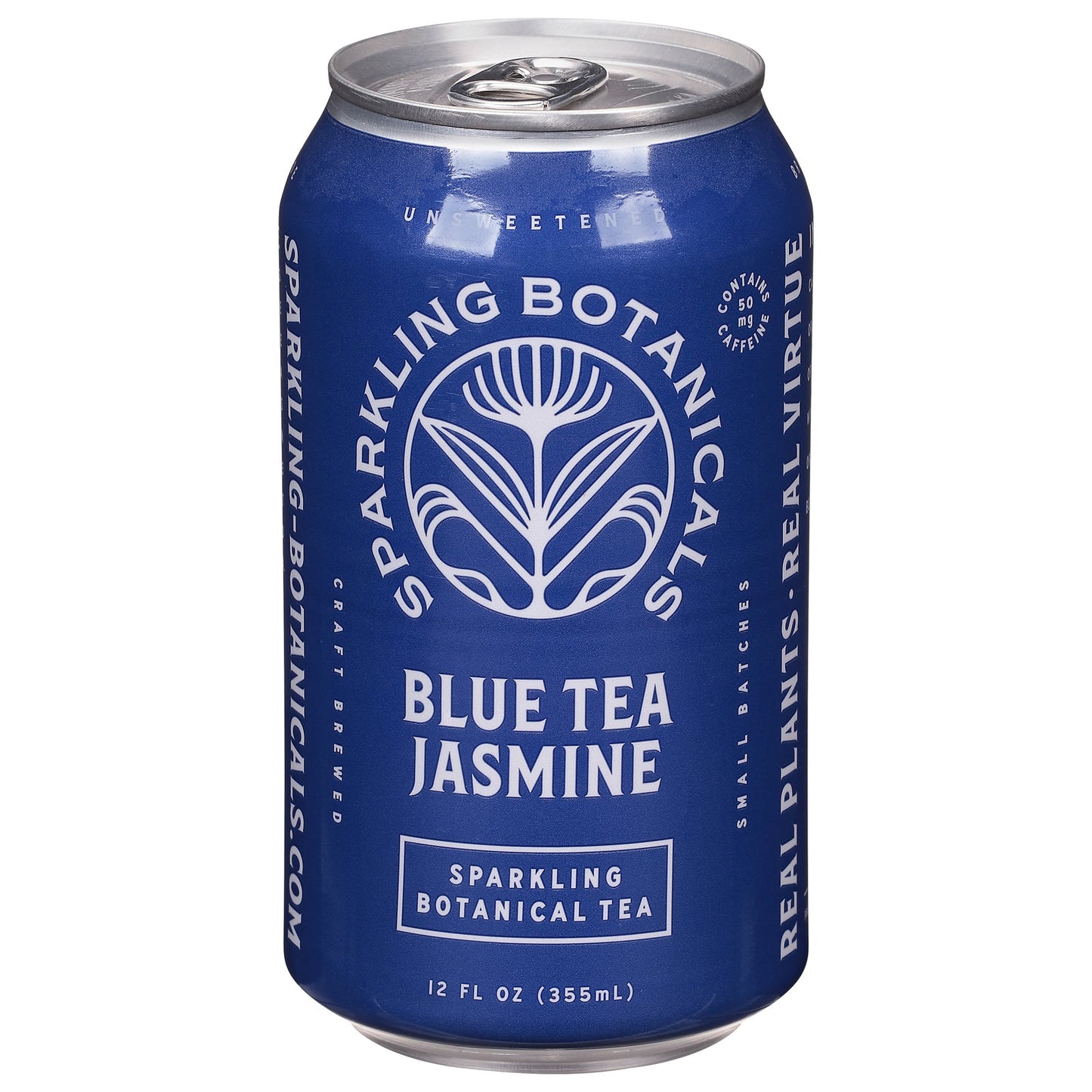 Rishi Sparkling Tea Blue Jasmine (Pack of 12) - 12 oz - Refreshing & Aromatic