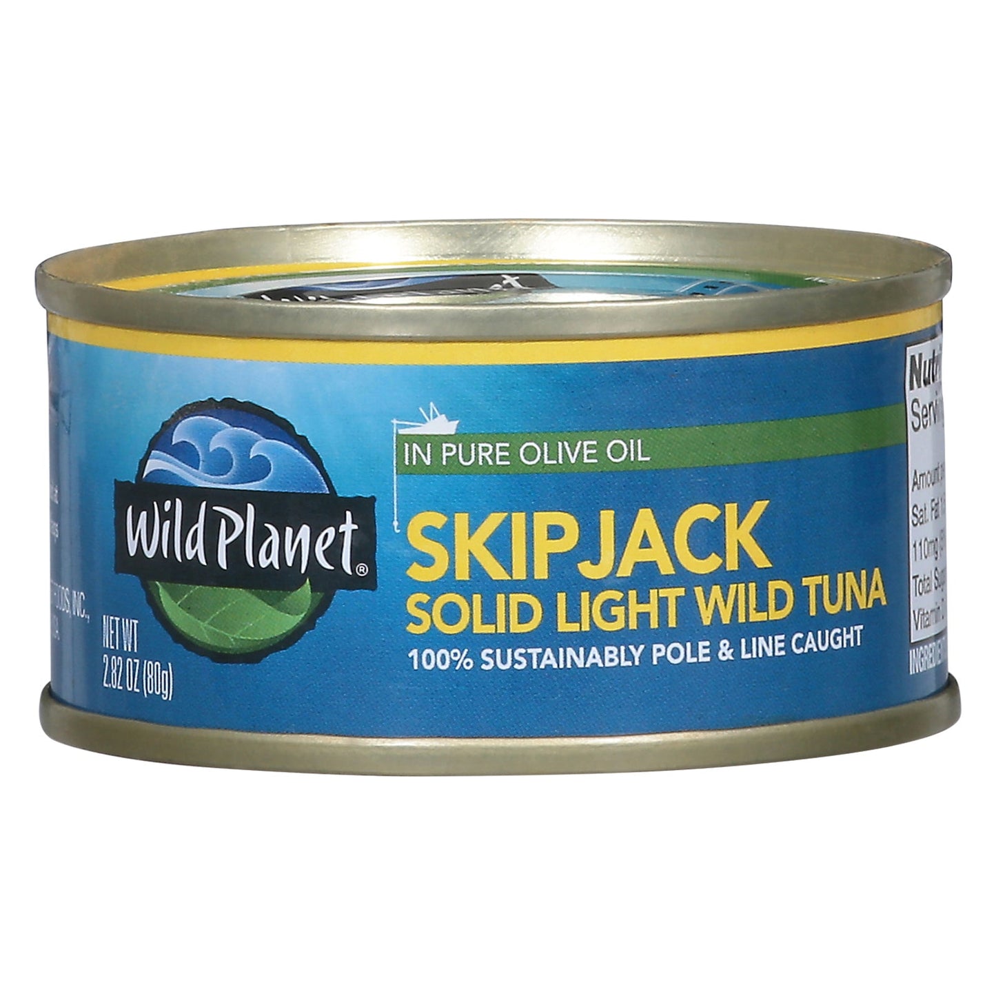 Wild Planet Skipjack Tuna - 12 x 2.82 oz - Sustainable & Delicious