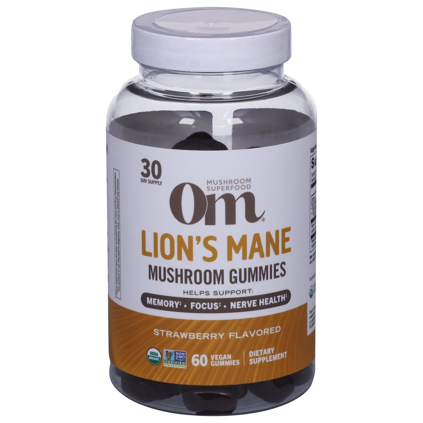 Om Gummy Organic Mushroom Supplement - 60 Count