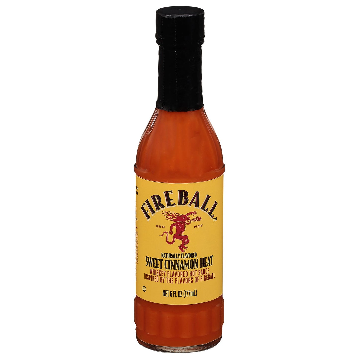 Weber Fireball Hot Sauce (Pack of 12) - 6 oz - Spicy Flavor