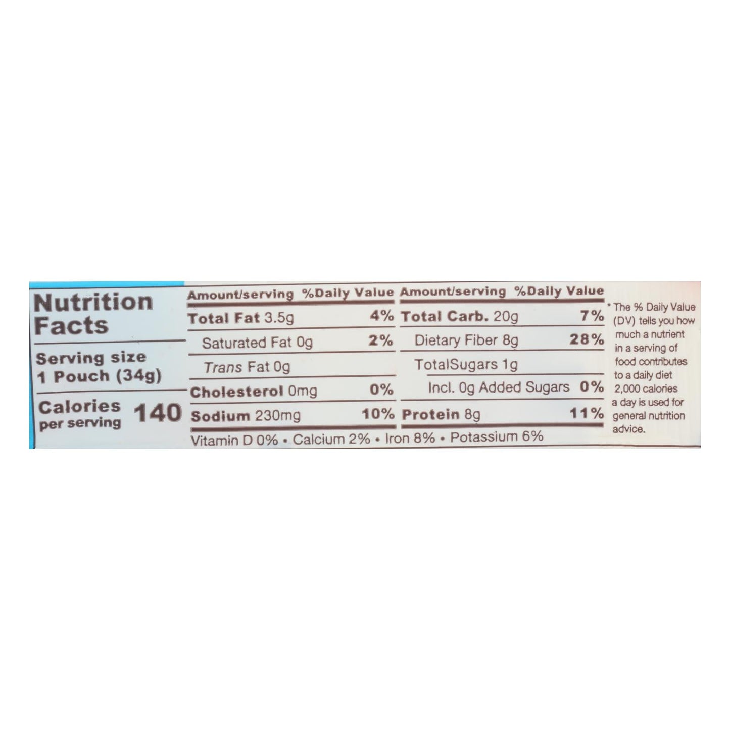 Biena Roasted Chickpea Snacks, Sea Salt, 1.2 oz, Case of 10