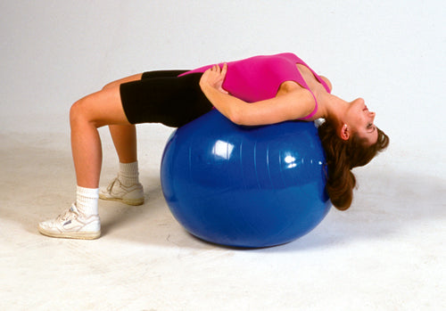 Heavy Duty 26 Inch Green Exercise Ball - 65cm Inflatable Stability Ball for Physical Therapy - 600 lb Capacity