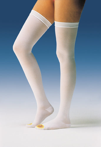 Jobst Anti-Embolism Thigh High Stockings, Small-Short, Yellow Toe, Pair