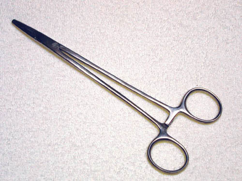 Mayo Hegar Needle Holder, 5 Inch Straight, Standard Surgical Instrument