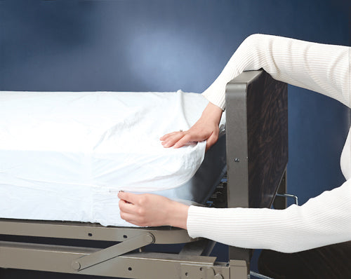 Bariatric Mattress Cover 80 x 42, Waterproof Vinyl, Zippered
