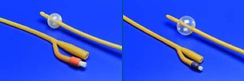 Kenguard Foley Catheter 22Fr, 30cc Balloon, 2-Way, Silicone Coated, Bx/10