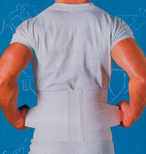 Sportaid 9" High Back Support Belt - XX-Large 44-63" - Abdominal & Lower Back Pain Relief