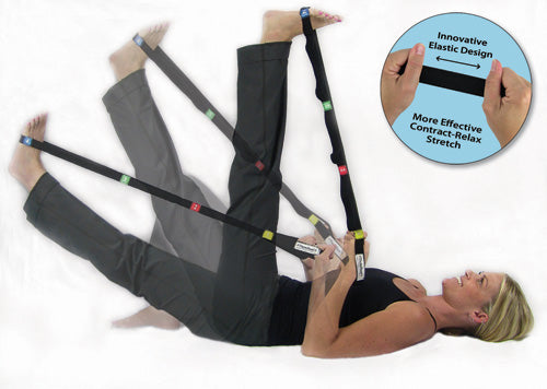 Thera-Band Stretch Strap for Flexibility & ROM - Exercise & Physical Therapy