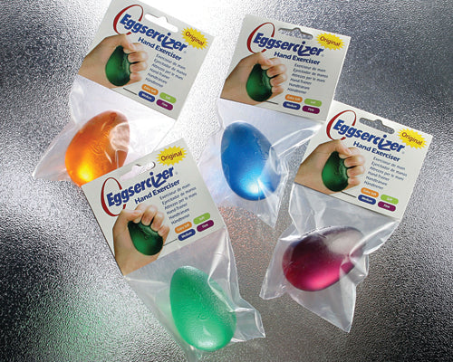 Hand Exerciser Ball - Soft Green - Squeeze Strengthener - Hot/Cold Therapy