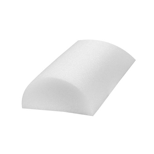 6" x 12" Half-Round Foam Roller - Balance, Posture & Muscle Rehab - White
