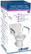 Adjustable Toilet Safety Rail with Padded Handles for Elderly & Handicap - Sit to Stand Assistance
