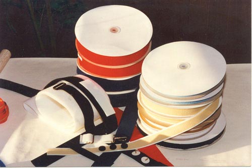Pressure Sensitive Hook Tape - 1 in x 25 yd White Adhesive Backed - Casting Supplies & Velcro Alternative