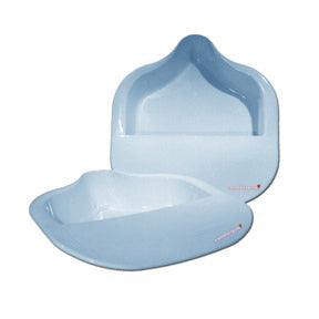 Bariatric Bed Pan 1200 lbs Capacity - Comfortpan Heavy Duty, Autoclavable, Blue