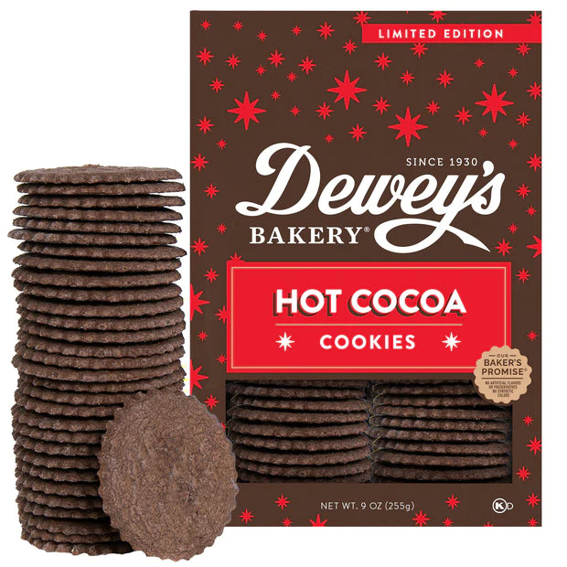 Dewey's Bakery - Cookie Thins Hot Cocoa (Pack of 6-9oz)