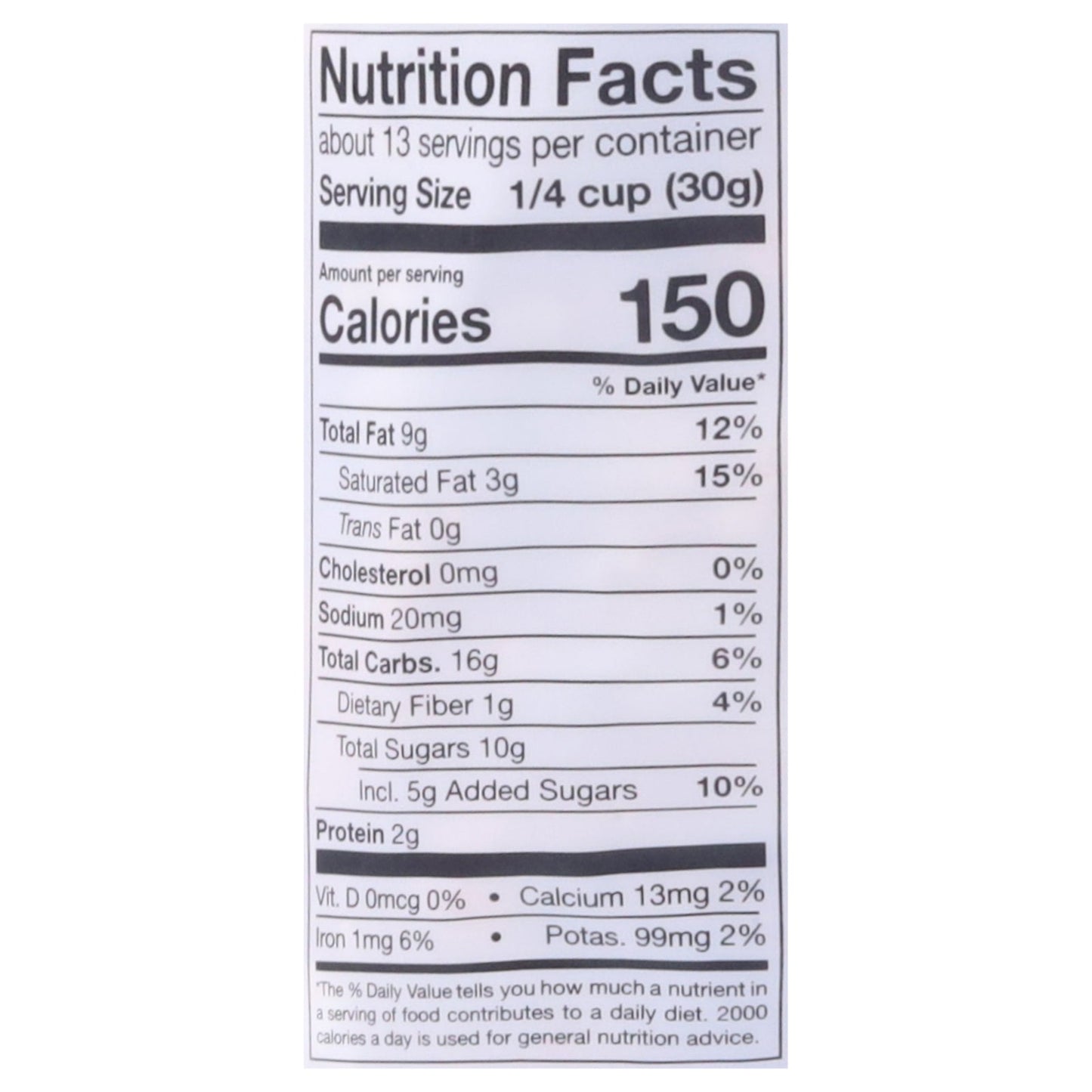 Gourmet Nut Power Up High Energy Trail Mix, 14 oz, Case of 6