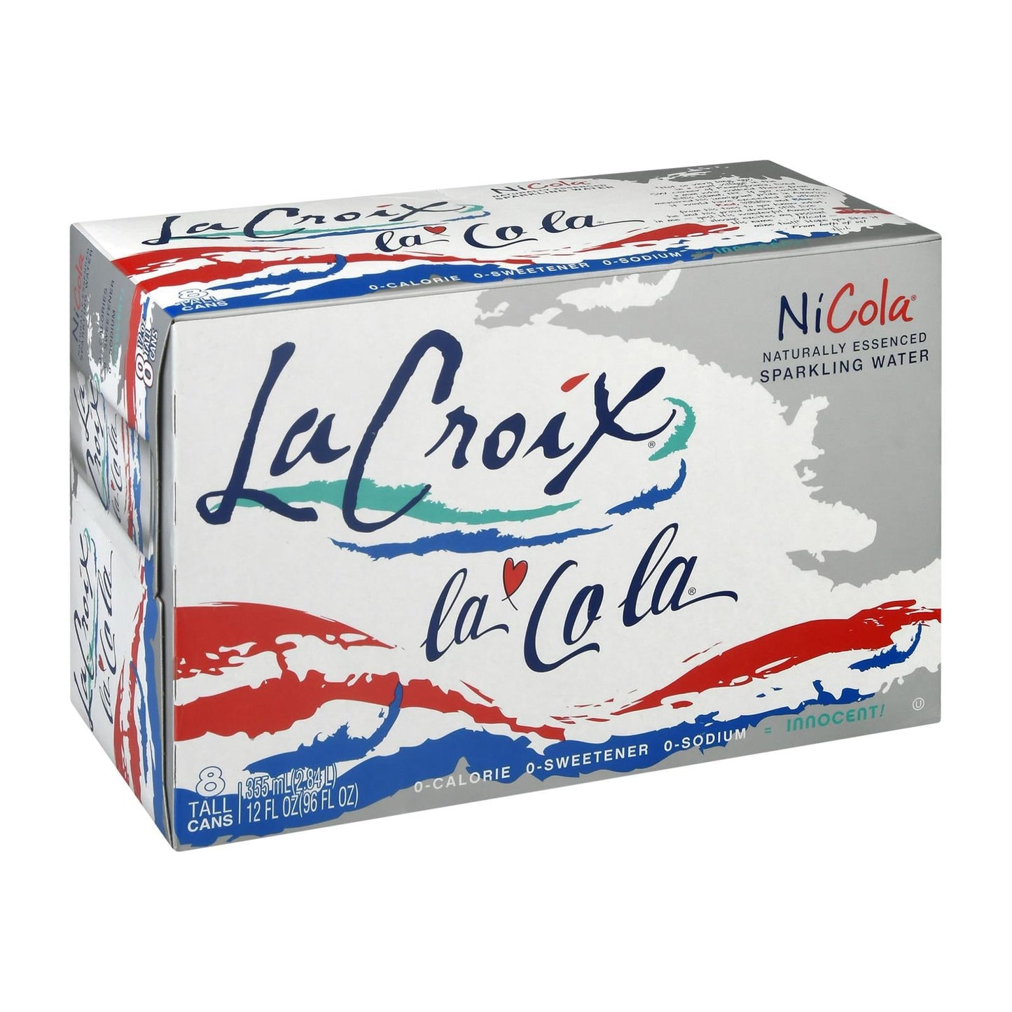 LaCroix Sparkling Water, La Cola Flavor, 24 Cans, 12 Fl Oz Each