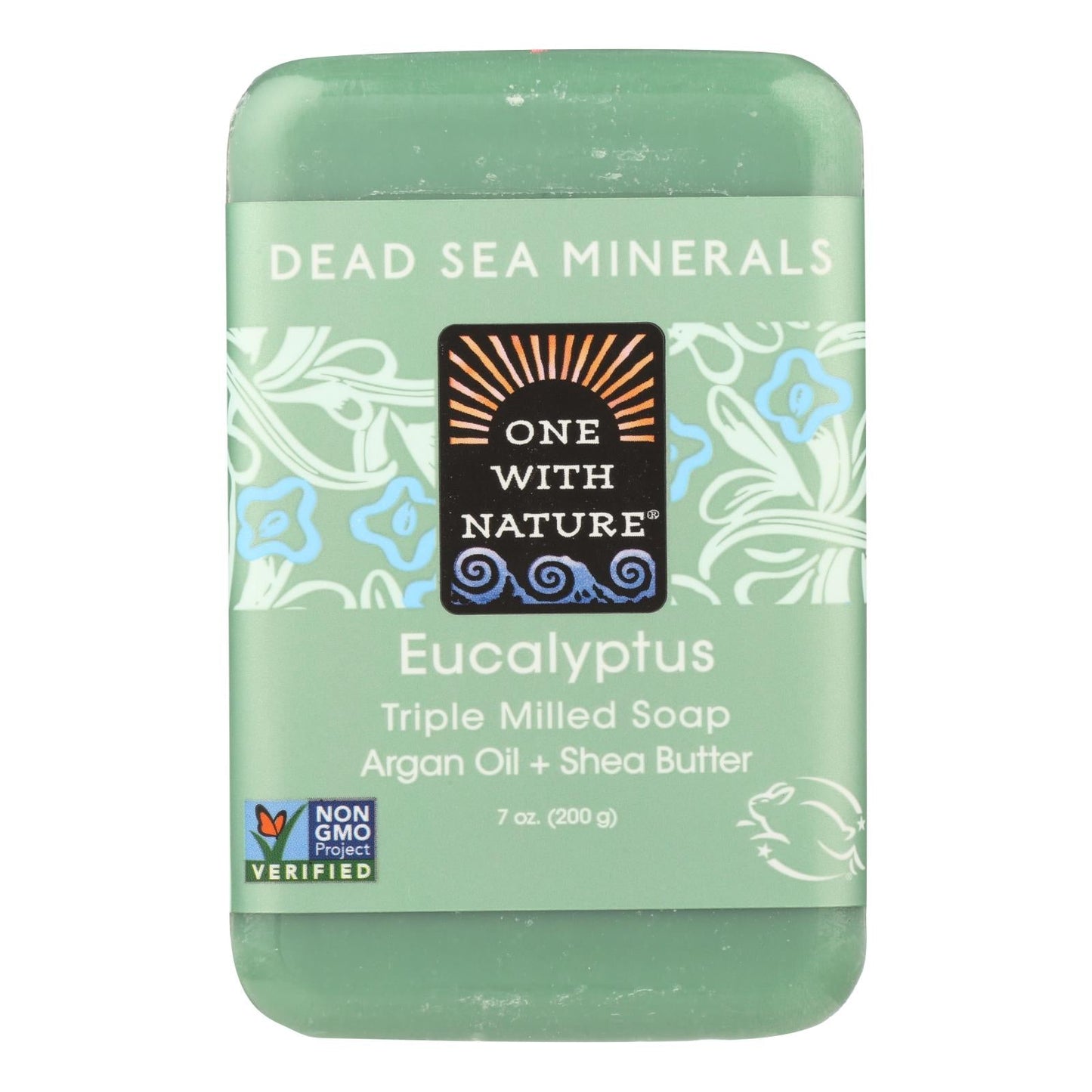 One With Nature Triple Milled Soap Bar - Eucalyptus - 7 Oz - Pack of 3