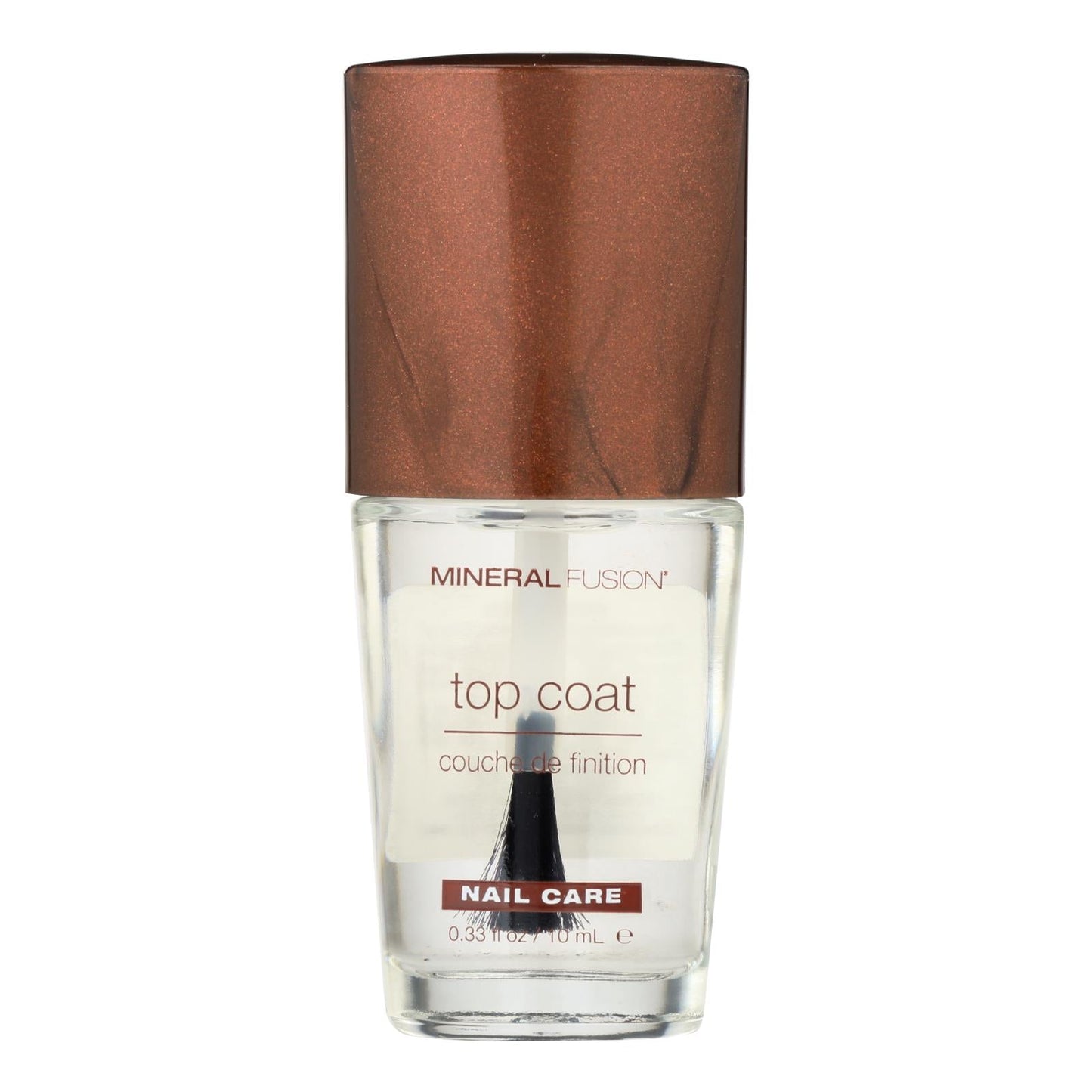 Mineral Fusion Top Coat Nail Polish, 0.33 Oz