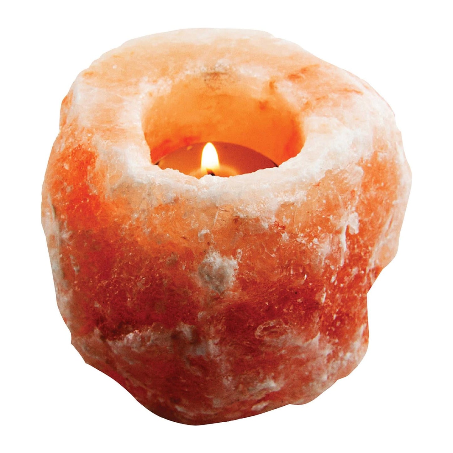Evolution Salt Himalayan Natural Tealight Candle Holder