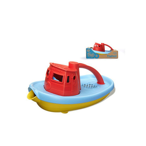 Green Toys Tugboat - Red