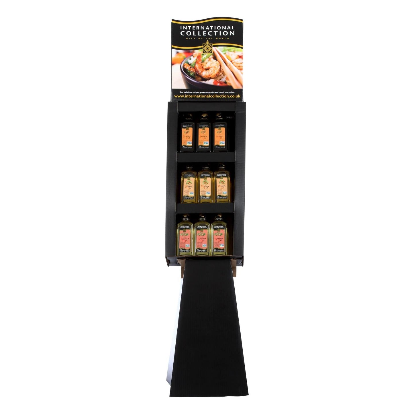International Collection Oil - 8.45 Fl Oz Sweet Almond, Walnut, Toasted Sesame 6-Pack