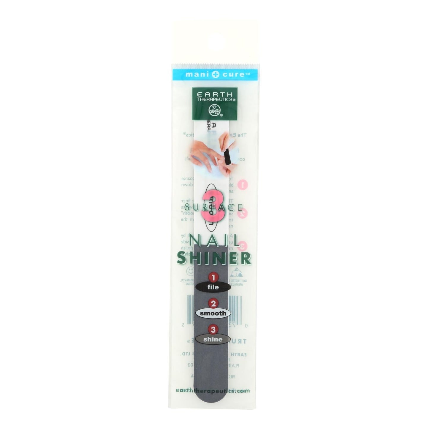 Earth Therapeutics Nail Shine Stick - 1 File - Pack of 12