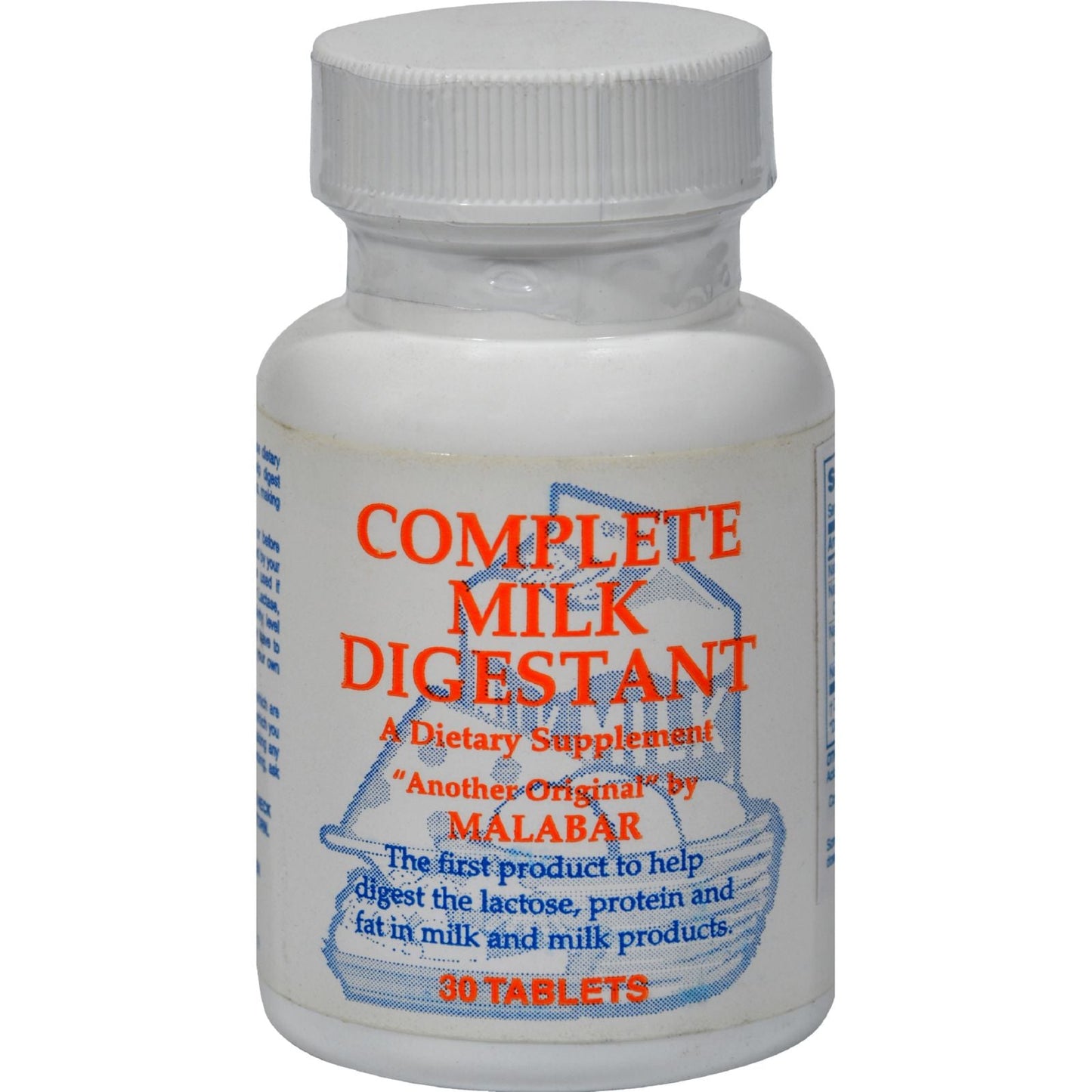 Malabar Complete Milk Digestant, 30-Tablet Pack