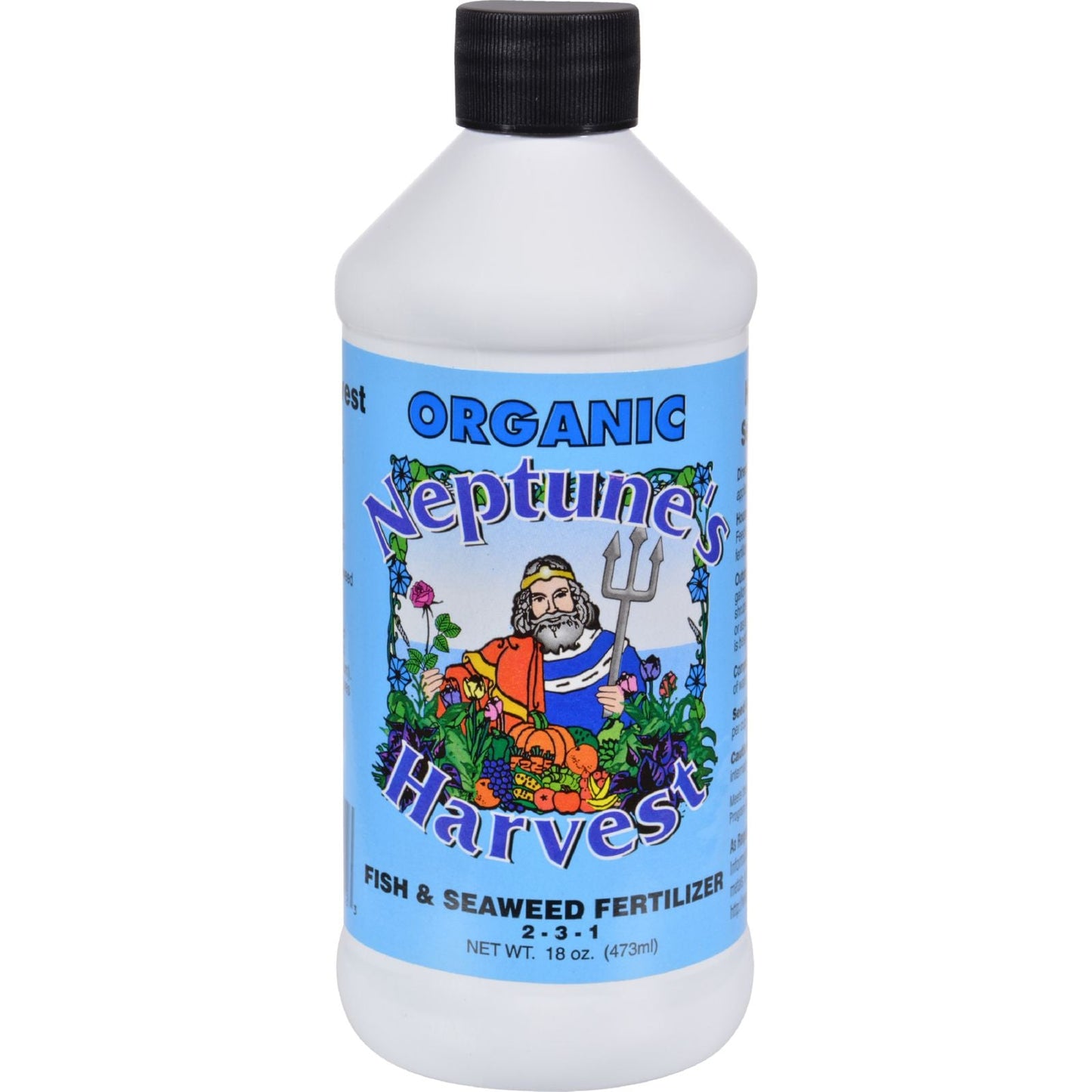 Neptune's Harvest Fish & Seaweed Fertilizer Blend - Blue Label, 18 Oz.