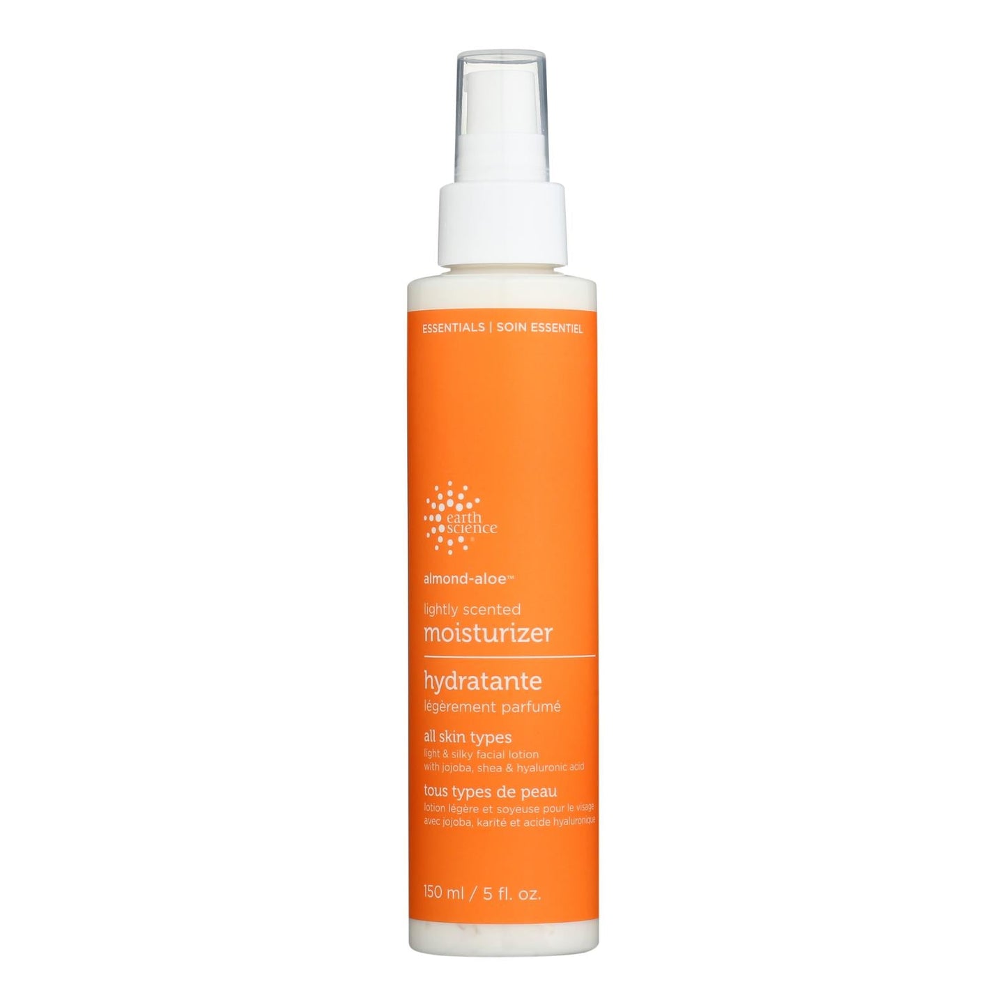 Earth Science Almond Aloe Luscent Face Moisturizer, 5 Fl Oz