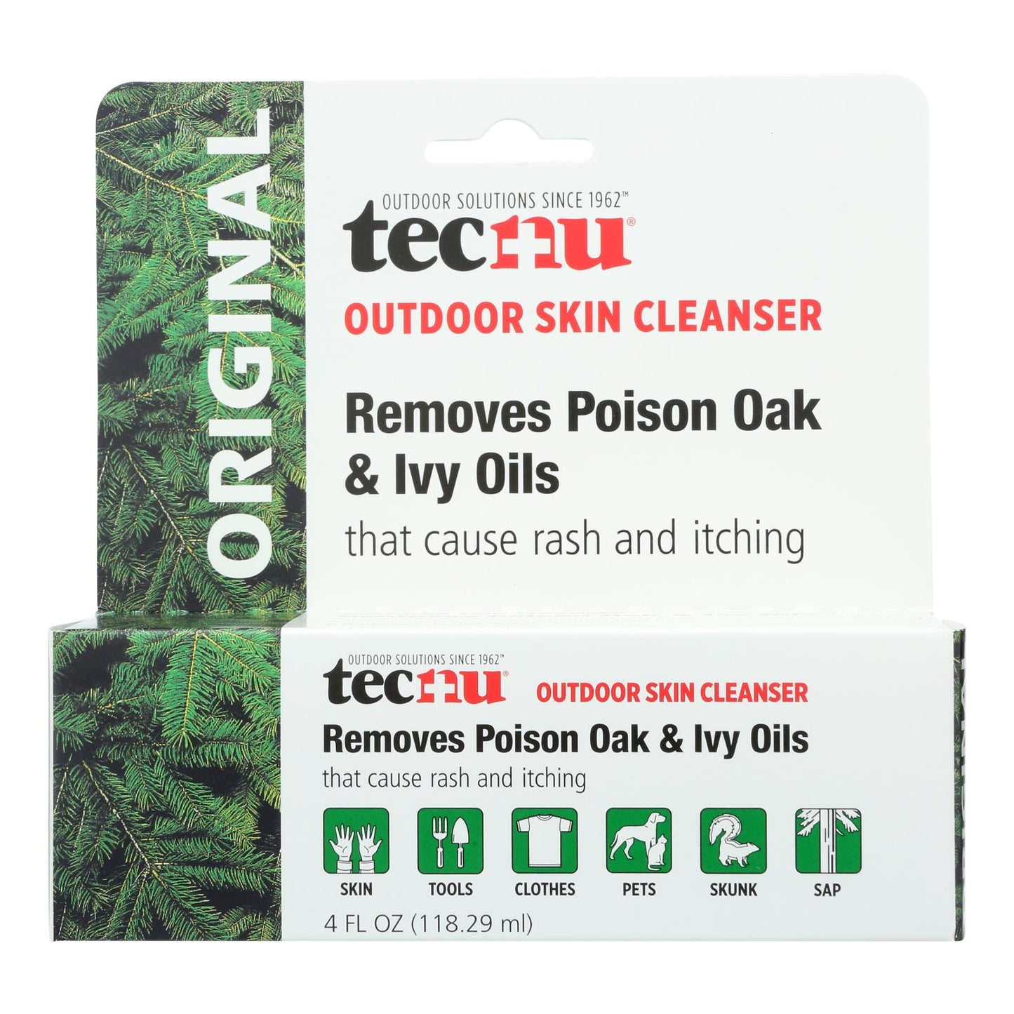 Tecnu Poison Oak & Ivy Skin Cleanser (4 Oz)