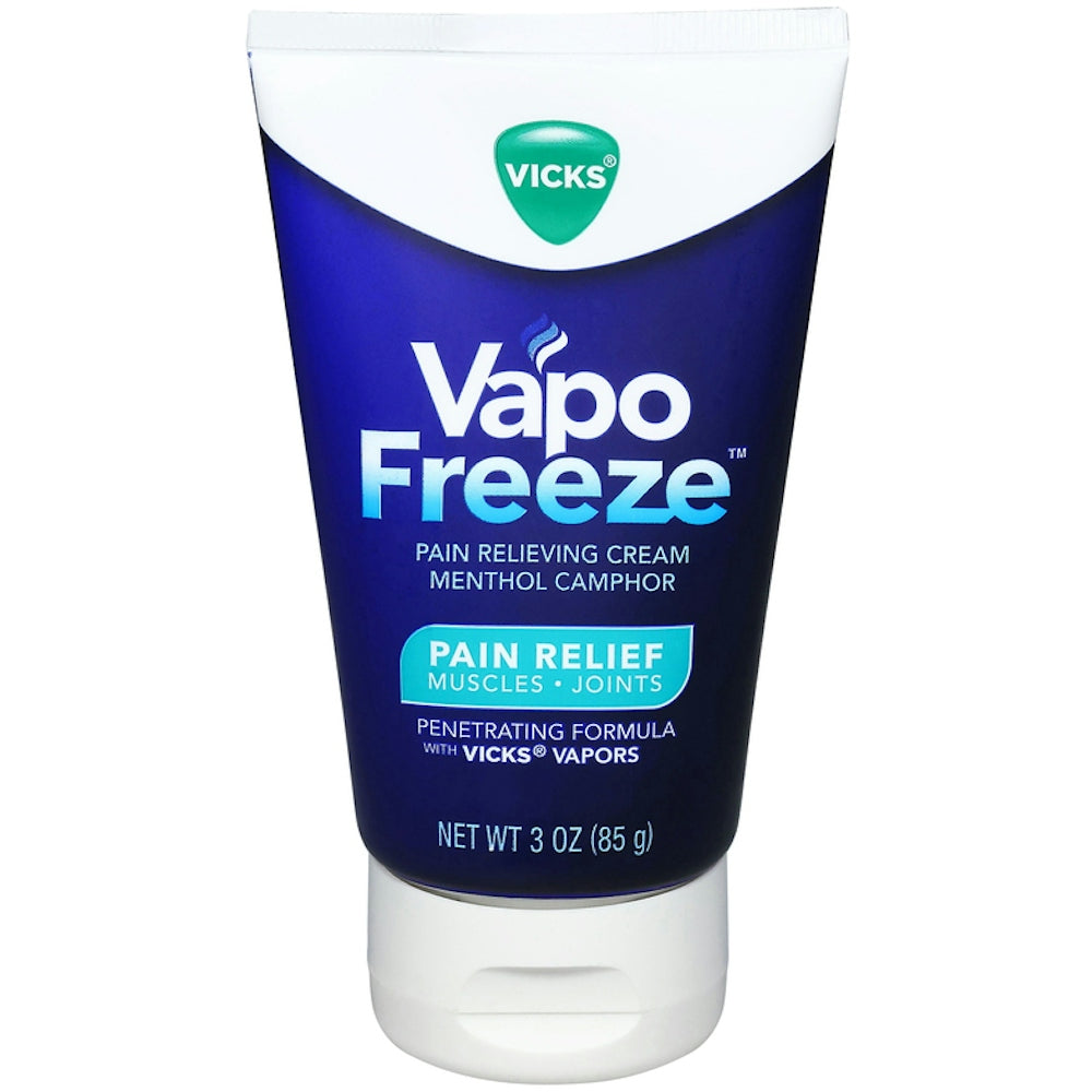 Vicks VapoFreeze Pain Relief Cream, Maximum Strength Menthol for Muscle & Joint Pain, 3 oz
