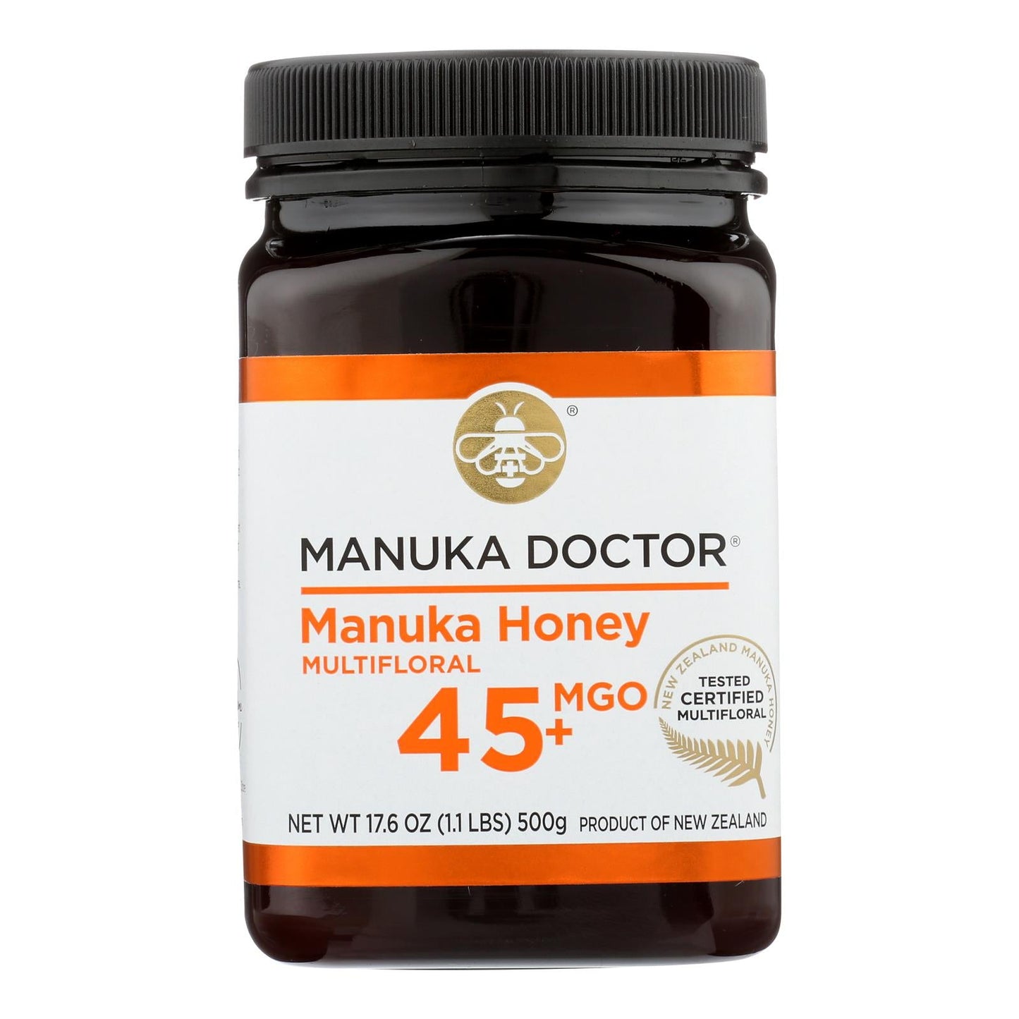 Manuka Doctor Manuka Honey MGO 45+ 500g 6-Pack