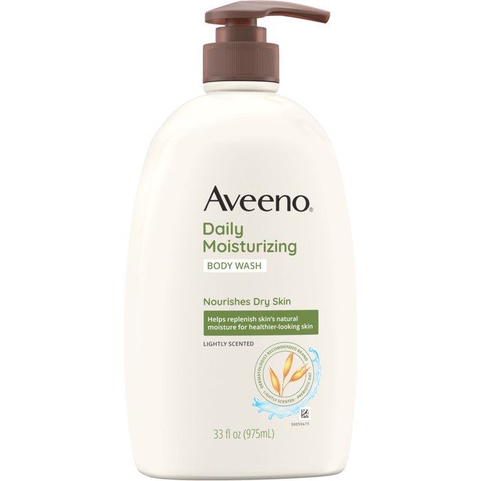 Aveeno Daily Moisturizing Lightly Scented Body Wash 12 Fl Oz
