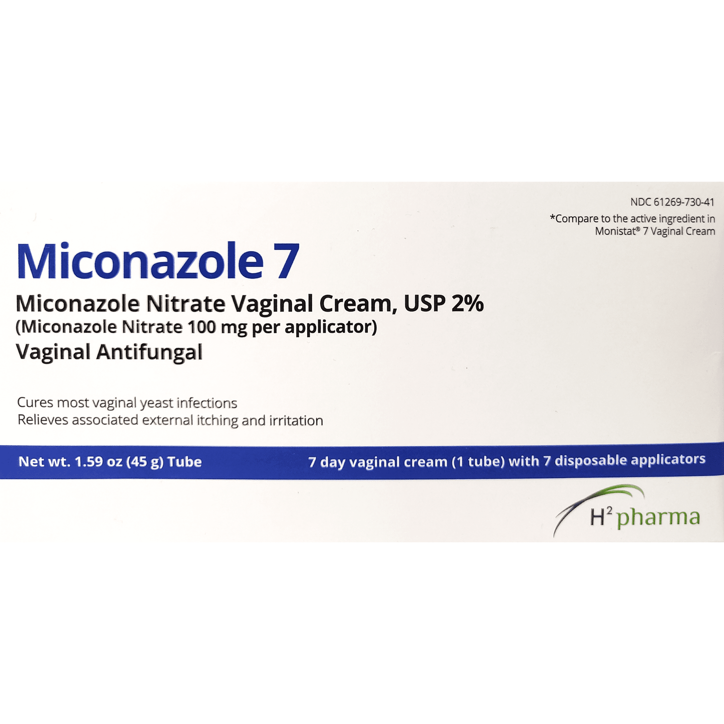 Miconazole 7 Cr 2% 45Gm W/Apl