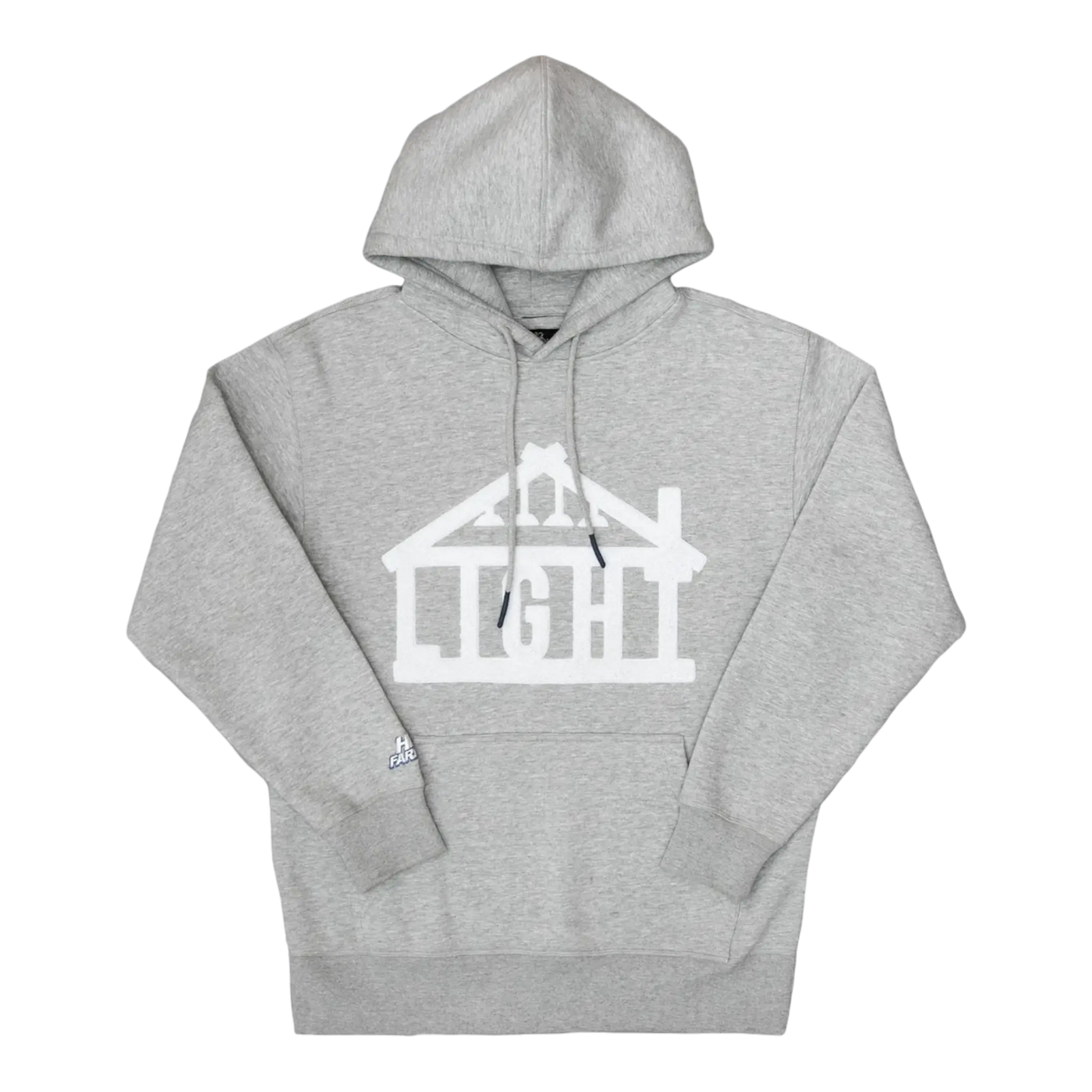 HP Farms Lighthouse Pull-Over Men’s Hoodie – Heather Grey