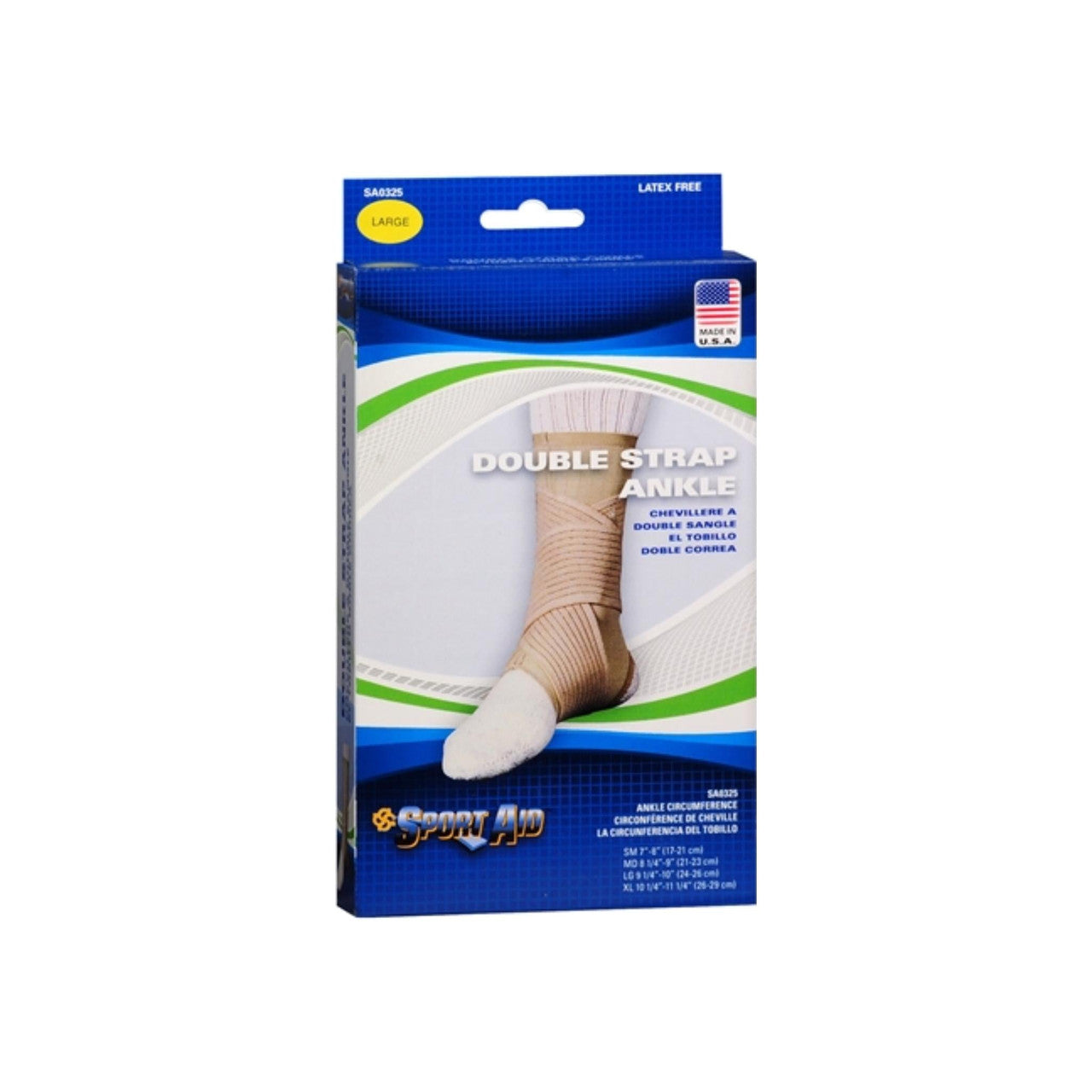 Sport Aid Ankle Brace Double Sportaid Small