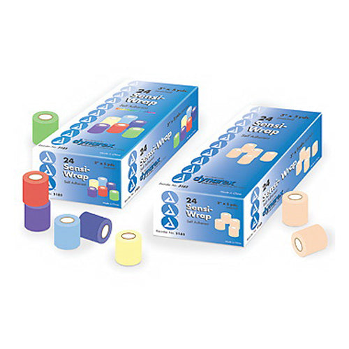 Sensi-Wrap™ Self-Adherent Bandage – 3" x 5 Yards (Standard Length)
