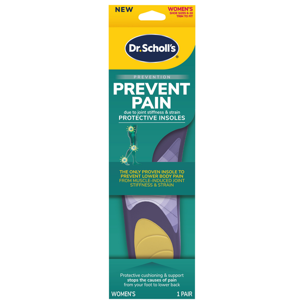 Dr. Scholl's , Women's , Women's Prevent Pain Protective Insoles 1Ea